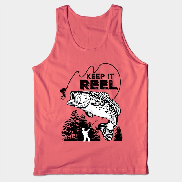 Keep it Reel Tank Top by CuteCoCustom